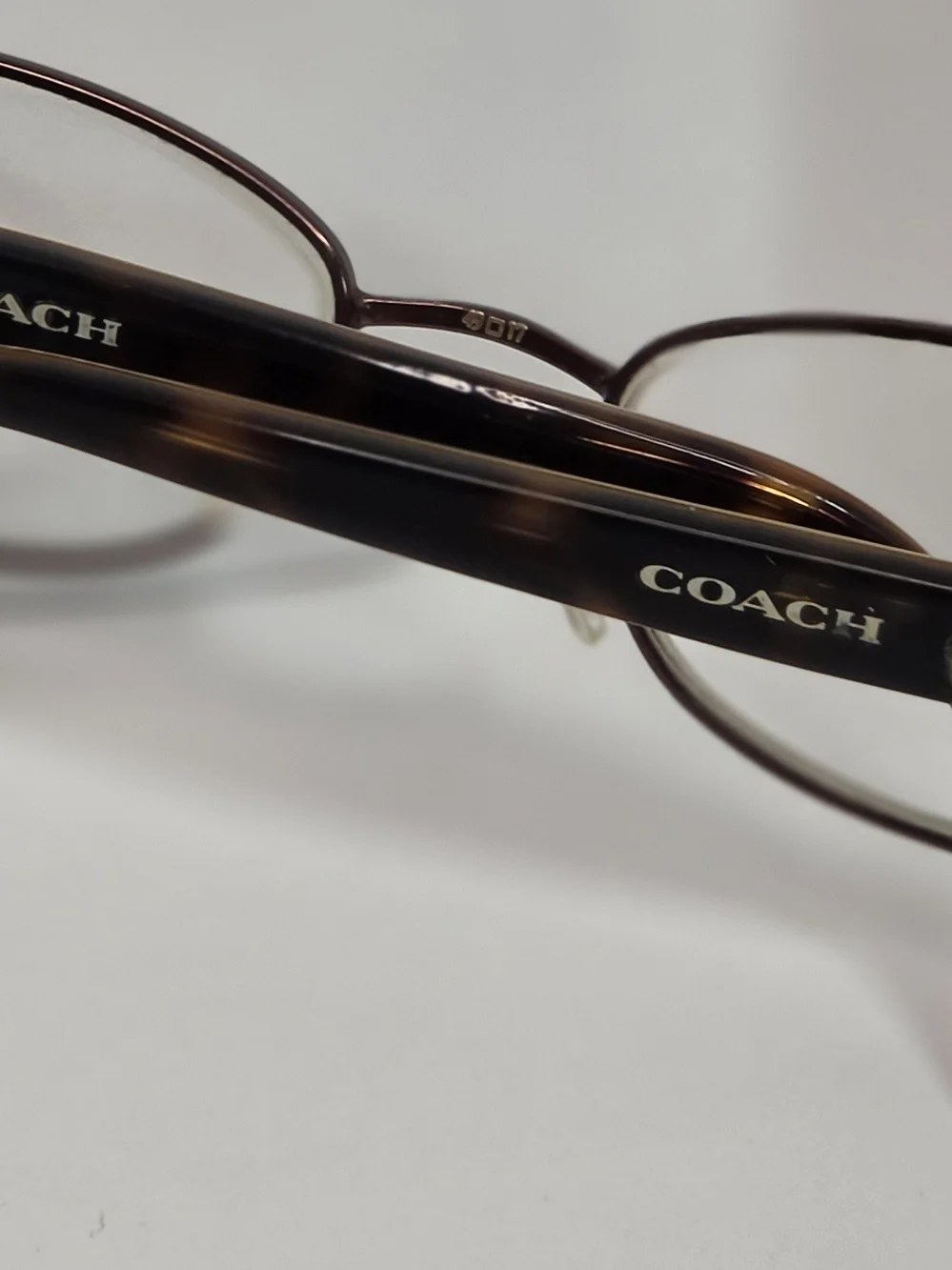 Coach Women’s Brown Signature Pattern Reading Glasses